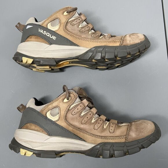 Vasque Womens Shoes Brown 8.5 M Leather Mantra Comfort Hiking Trail Sneakers - Picture 4 of 10